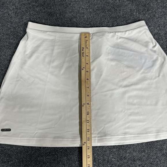 Fila Skirt Womens Large White Pianella Performa Performance Athletic New Tags - Picture 11 of 14